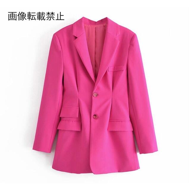 ZARA - 🌻7月新作🏖4807◇pink ピンク テーラードジャケット ZARA - 🌻7月新作🏖4807◇pink ピンク テーラードジャケット