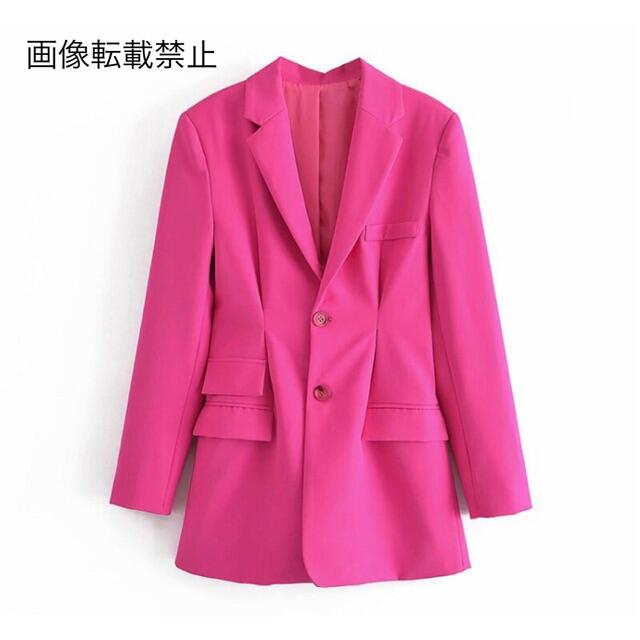 ZARA Pink テーラードジャケット