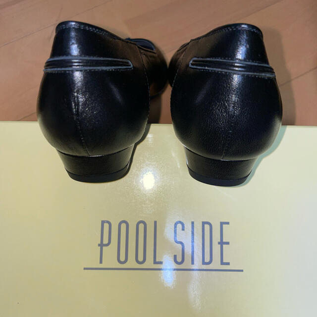 POOL SIDE(プールサイド)の101samep様専用　Vカットカッター黒&グリーンレース レディースの靴/シューズ(ハイヒール/パンプス)の商品写真