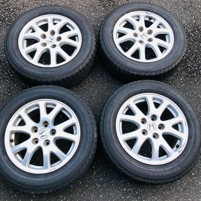 ホンダ - オデッセイ純正ホイール スタッドレスタイヤ付き4本セット