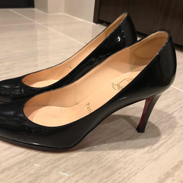 Christian Louboutin(クリスチャンルブタン)のルブタン　エナメルパンプス レディースの靴/シューズ(ハイヒール/パンプス)の商品写真