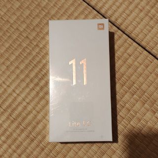 xiaomi mi11 lite 5g black ブラック 新品未開封(スマートフォン本体)