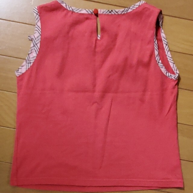 BURBERRY(バーバリー)のBURBERRY　タンクトップ　カットソー　130 キッズ/ベビー/マタニティのキッズ服女の子用(90cm~)(Tシャツ/カットソー)の商品写真