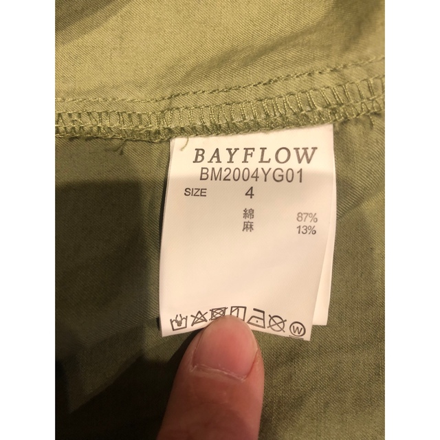 BAYFLOW(ベイフロー)のBAYFLOW ワイドフォルム　アーミーシャツ メンズのトップス(シャツ)の商品写真