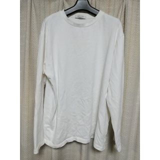 ジャーナルスタンダード(JOURNAL STANDARD)のJOURNAL STANDARD 長袖カットソー Ｓサイズ 白 シンプル 無地(Tシャツ/カットソー(七分/長袖))