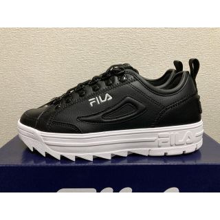 フィラ(FILA)の【FOOTWEAR】ディスラプター コート ウィメンズ ブラック(スニーカー)