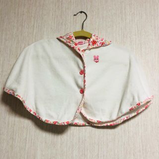 ホットビスケッツ(HOT BISCUITS)のHOT BISCUITSミキハウス うさこパイルポンチョ ケープ　70〜90㎝(その他)