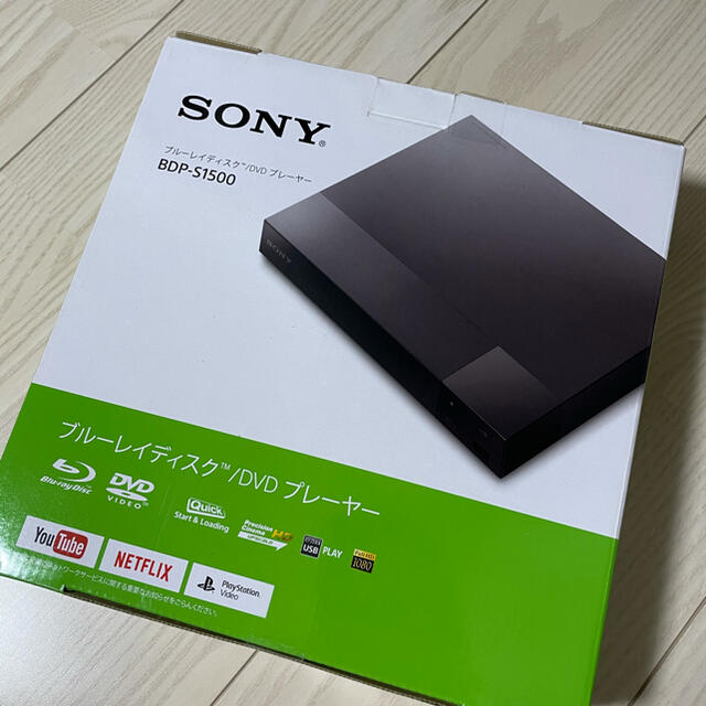 SONY ブルーレイディスク/DVDプレーヤー BDP-S1500