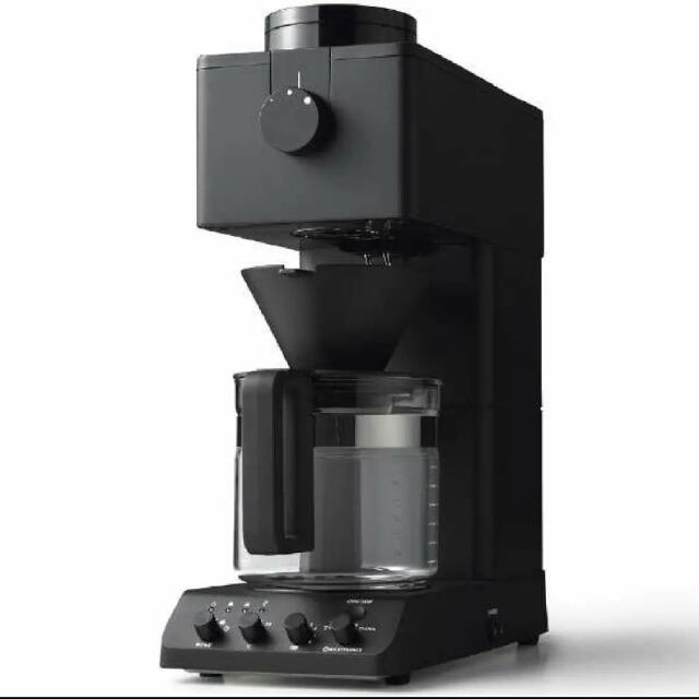 ツインバード 全自動コーヒーメーカー ブラック6cup CM-D465B 新品TWINBIRD