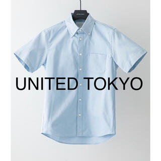 UNITED TOKYO 半袖シャツ　サックスブルー　S(シャツ)