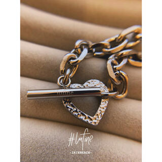 ※完売品※ 【#lufine】Mantel heart necklace(ネックレス)