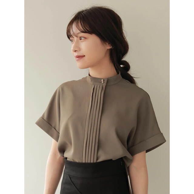 L’or Front Pleats Blouse