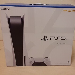 プレイステーション(PlayStation)の新品未開封　PS5 本体　ディスクドライブ搭載型(家庭用ゲーム機本体)