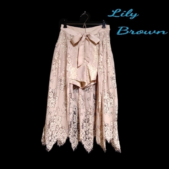 Lily Brown(リリーブラウン)のLily Brown リリーブラウン・レースラップ ショートパンツ レディースのパンツ(ショートパンツ)の商品写真