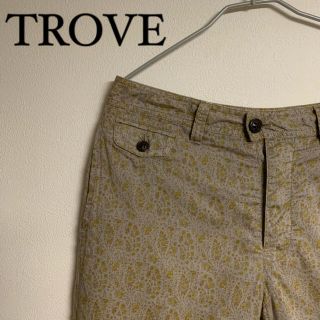 トローヴ(TROVE)のTROVE トローヴ　総柄　ショートパンツ　ペイズリー　きれいめ(ショートパンツ)