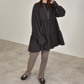 ダブルクローゼット(w closet)のw closet 2WAYティアードチュニック(シャツ/ブラウス(長袖/七分))