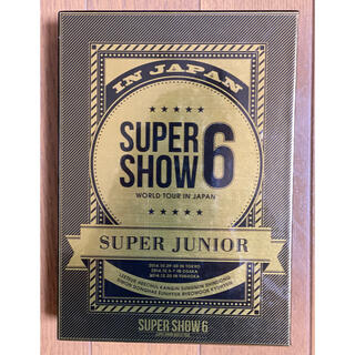 スーパージュニア(SUPER JUNIOR)のSUPER JUNIOR  『SUPER SHOW6』 DVD 初回限定盤(アイドル)