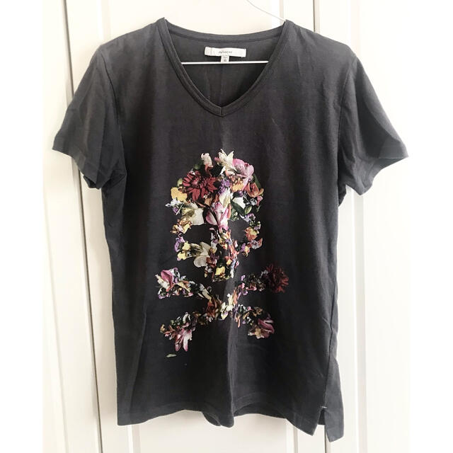 rehacer Flower Skull レアセル Tシャツ M チャコール