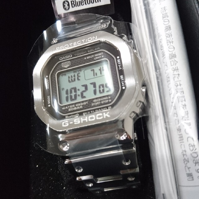 G shock GMW-B5000D-1  3個セット 人気モデルです！！