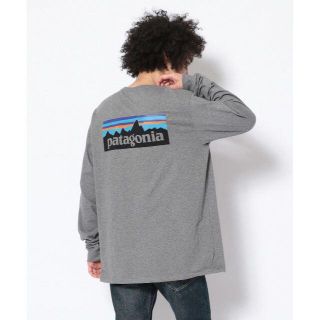 パタゴニア(patagonia)のpatagonia L/S P-6 Logo Responsibili-Tee(Tシャツ/カットソー(七分/長袖))