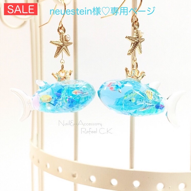 neuestein様♡専用ページ ハンドメイドのアクセサリー(ピアス)の商品写真