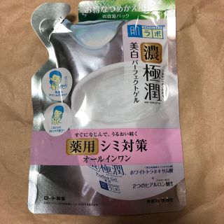 ロートセイヤク(ロート製薬)の肌研(ハダラボ) 極潤 美白パーフェクトゲル つめかえ用(80g)(オールインワン化粧品)