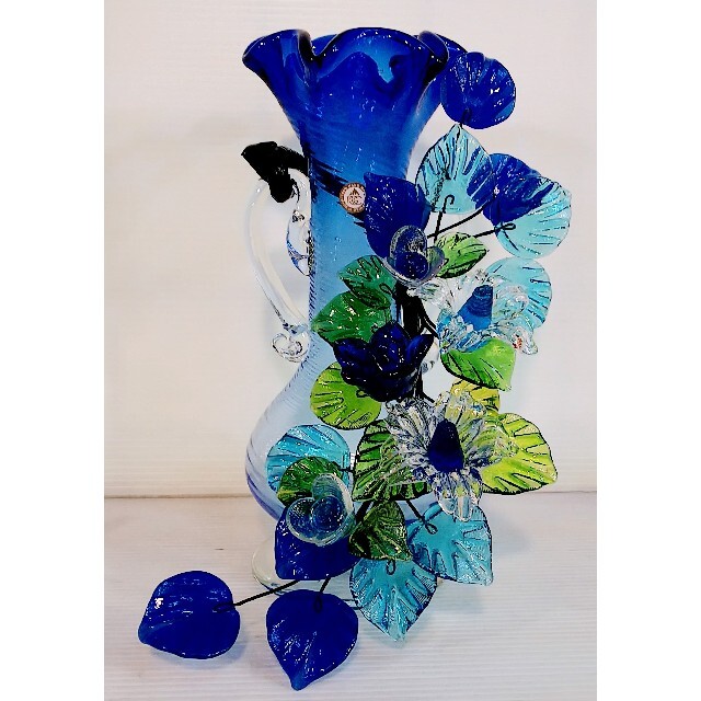 琉球ガラス 花瓶 魚 琉球 ガラス花瓶 新品