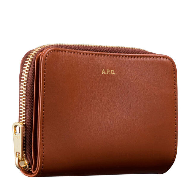 新品未使用】APC Emmanuelle コンパクトウォレット ブラウン | labiela.com