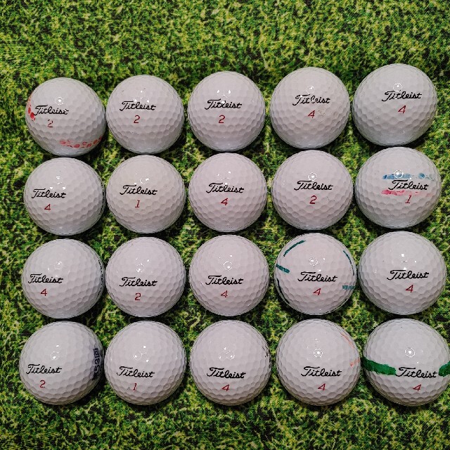 Titleist(タイトリスト)のタイトリスト　HVC-SOFT  FEEL　ロストボール　ゴルフボール　141 スポーツ/アウトドアのゴルフ(その他)の商品写真