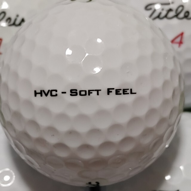 Titleist(タイトリスト)のタイトリスト　HVC-SOFT  FEEL　ロストボール　ゴルフボール　141 スポーツ/アウトドアのゴルフ(その他)の商品写真