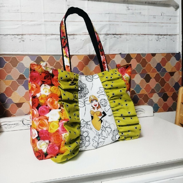 ロラライハリス ハンドメイド フリルバッグ | aosacoffee.com