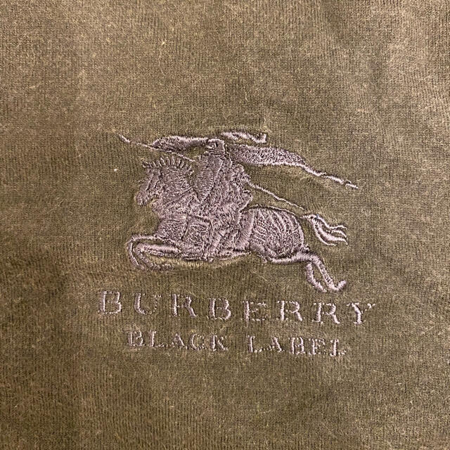 BURBERRY BLACK LABEL(バーバリーブラックレーベル)のバーバリー　Tシャツ　カーキ メンズのトップス(Tシャツ/カットソー(半袖/袖なし))の商品写真