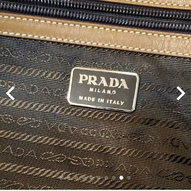 PRADA(プラダ)の【未使用】PRADA ハラコレザー ボストンバッグ メンズのバッグ(ボストンバッグ)の商品写真