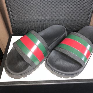 グッチ(Gucci)の【箱レシートアリ】グッチGUCCI スライドサンダル 6 25㎝(サンダル)