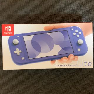 Nintendo Switch - 【新品未開封】任天堂スイッチライト 本体 ブルーの ...