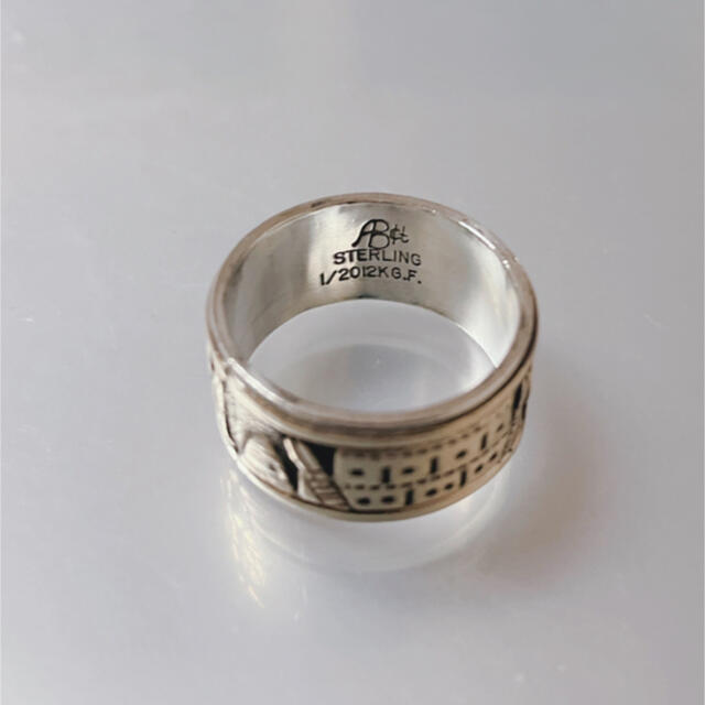 シルバー リング sterling デザインリング 指輪 レディースのアクセサリー(リング(指輪))の商品写真