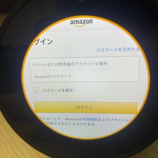 エコー(ECHO)のAmazon echo spot(スピーカー)