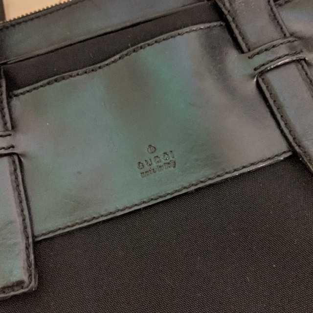 Gucci(グッチ)の【中古】GUCCI グッチ ビジネスバッグ メンズのバッグ(ビジネスバッグ)の商品写真