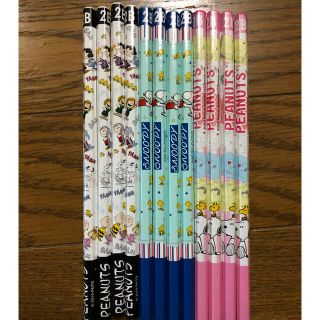 スヌーピー(SNOOPY)のSNOOPY 2B鉛筆3種12本セット(鉛筆)