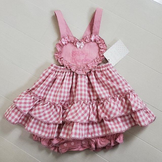 shirley temple 新品ロンパース80