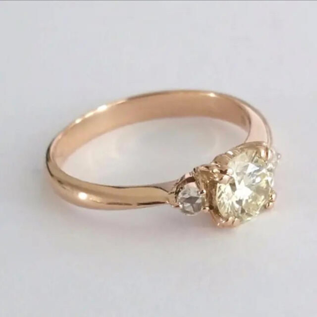 0.54ct K18 ダイヤモンド リング 7号 | www.jarussi.com.br