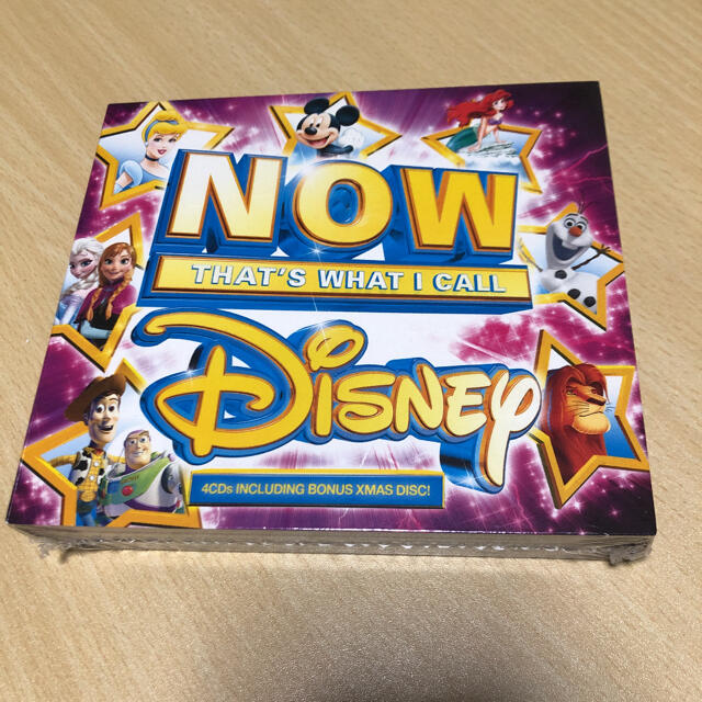 《新品未使用》Now That's What I Call Disney 4枚組 エンタメ/ホビーのCD(映画音楽)の商品写真