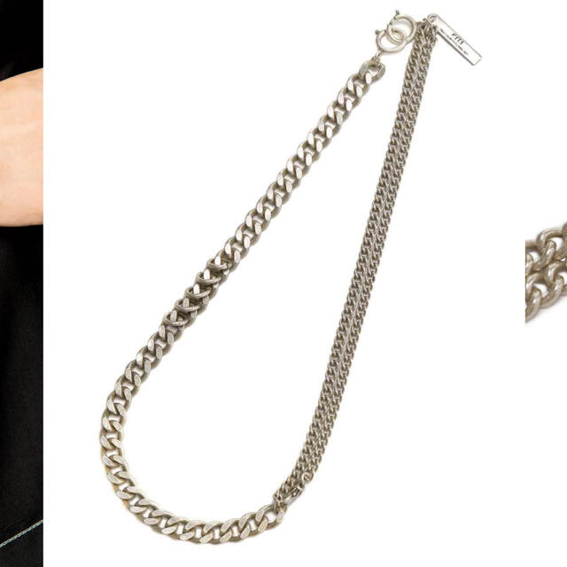 Yohji Yamamoto(ヨウジヤマモト)の6-way Curved Chain Bracelet Necklace メンズのアクセサリー(ネックレス)の商品写真