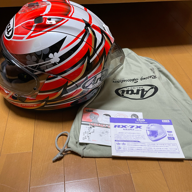 PB-SNC2アライ Arai RX-7X NAKAGAMI GP2