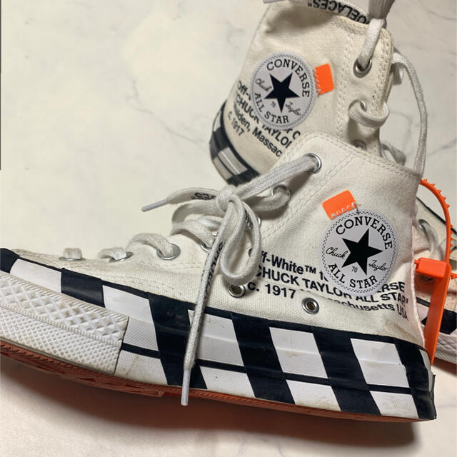 off-white chuck taylor70 24.5cm