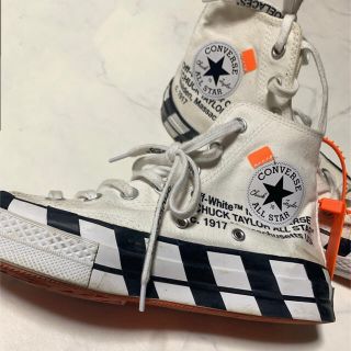 オフホワイト(OFF-WHITE)のoff-white chuck taylor70 24.5cm(スニーカー)