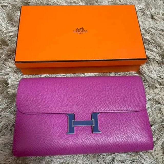 応談送料無料 Lien様専用 エルメス コンスタンスロング ピンク