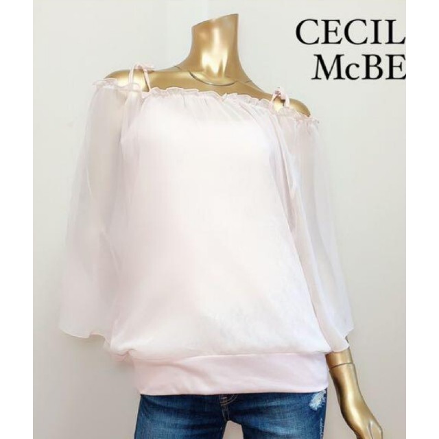 CECIL McBEE(セシルマクビー)のシフォンブラウス レディースのトップス(シャツ/ブラウス(長袖/七分))の商品写真