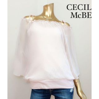 セシルマクビー(CECIL McBEE)のシフォンブラウス(シャツ/ブラウス(長袖/七分))