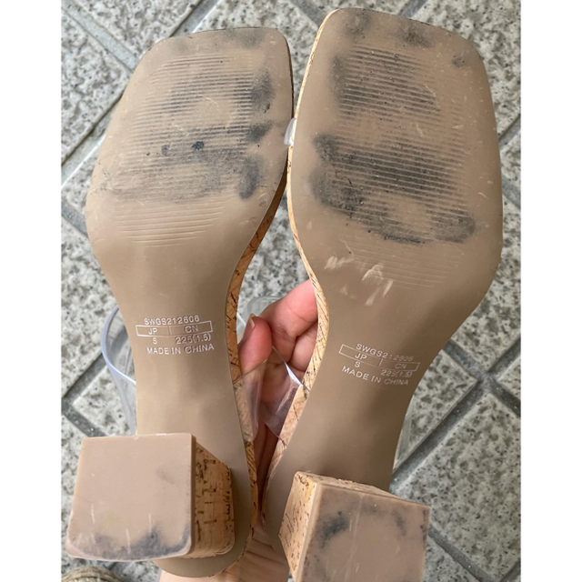 SNIDEL(スナイデル)のsnidel クリアミュール レディースの靴/シューズ(サンダル)の商品写真